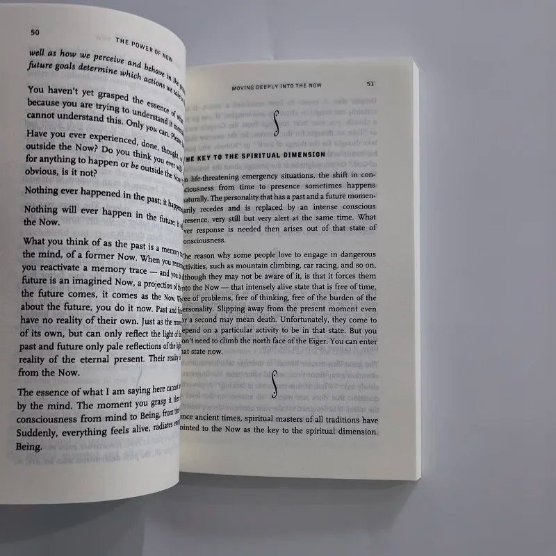 2025 New The Power of Now By Eckhart Tolle A Guide To Spiritual Enlightenment English Book