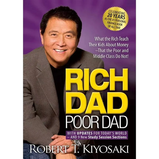 RICH DAD POOR DAD Robert Toru Kiyosaki Personal Finance Children Books Financial Intelligence